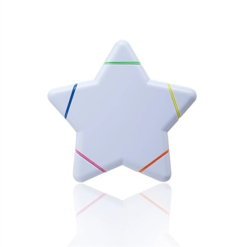 Star Shaped 5 Color Highlighter