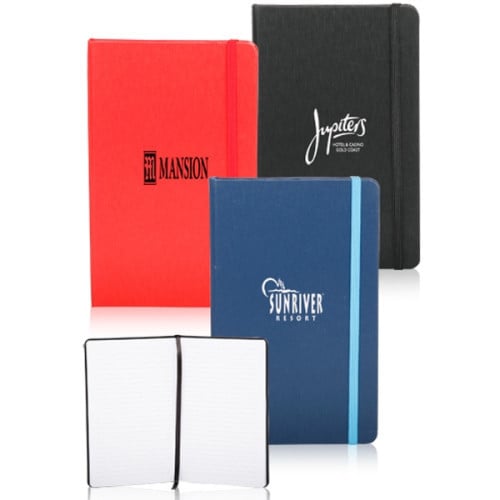 Hardcover Journals with Color Band