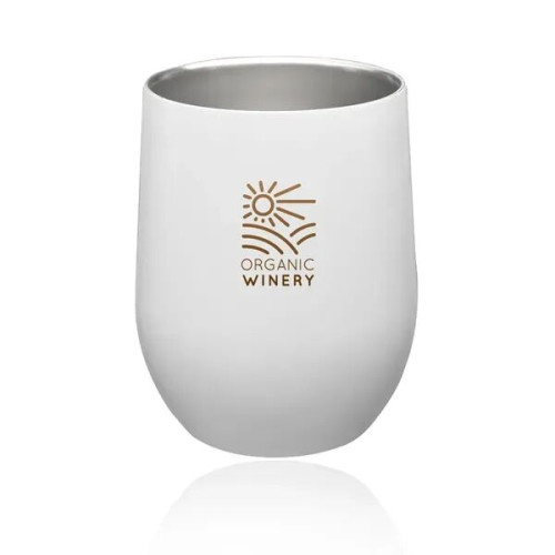 11 oz. Stainless Steel Stemless Wine Glasses