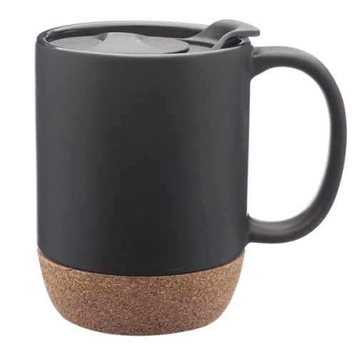 13 oz. Barista Ceramic Custom Mug with Cork Bottom