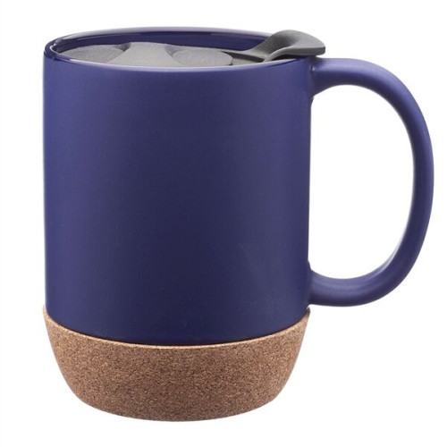 13 oz. Barista Ceramic Custom Mug with Cork Bottom