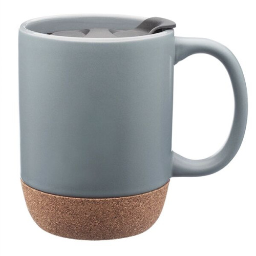 13 oz. Barista Ceramic Custom Mug with Cork Bottom