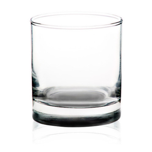 Clear Libbey® 8 oz heavy base whiskey glass