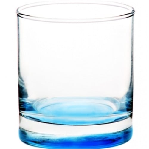 Clear Libbey® 8 oz heavy base whiskey glass