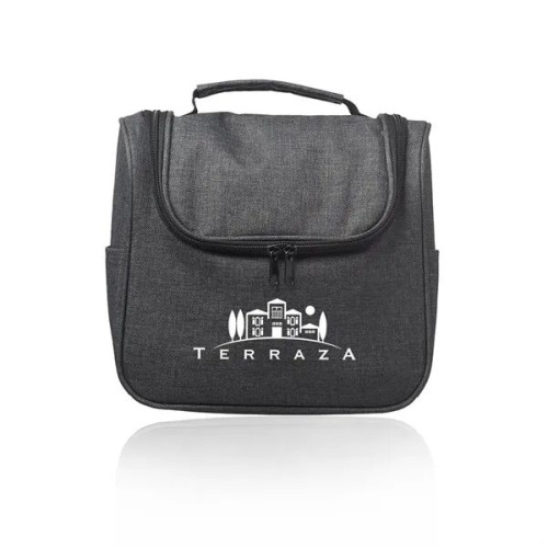 Road Trip Heathered Toiletry Bag