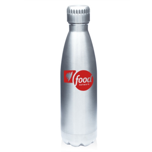 17 oz. Stainless Steel Levian Cola Shaped Bottles