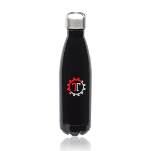 17 oz. Stainless Steel Levian Cola Shaped Bottles