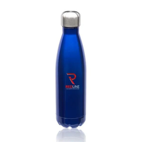 17 oz. Stainless Steel Levian Cola Shaped Bottles