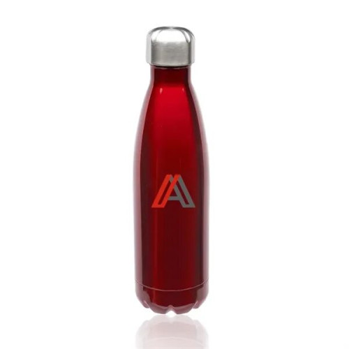 17 oz. Stainless Steel Levian Cola Shaped Bottles