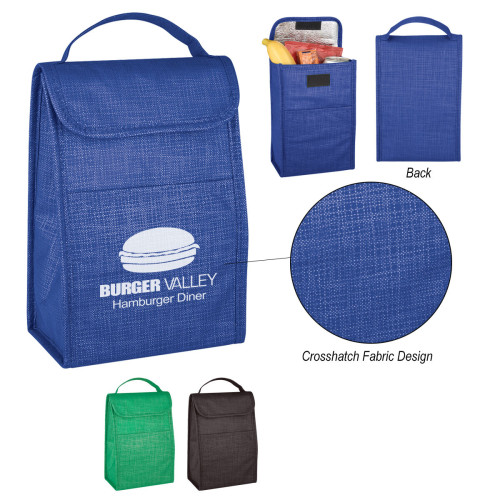 Crosshatch Lunch Bag