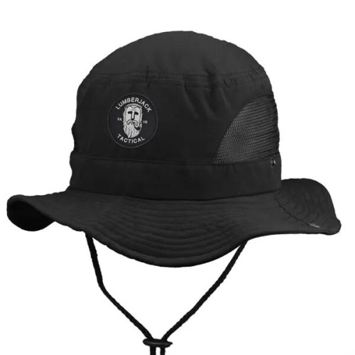 Bucket Hat with Mesh Sides