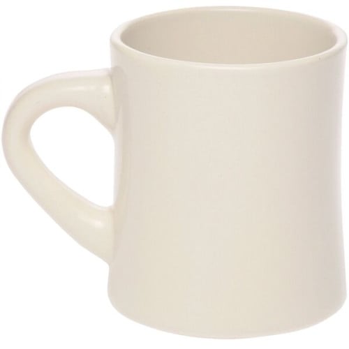 12 oz. Thick Grip Glossy Ceramic Diner Custom Mugs