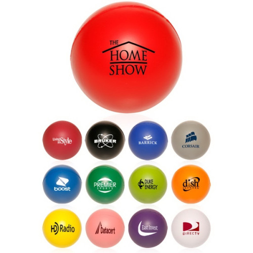 Round Foam Stress Balls