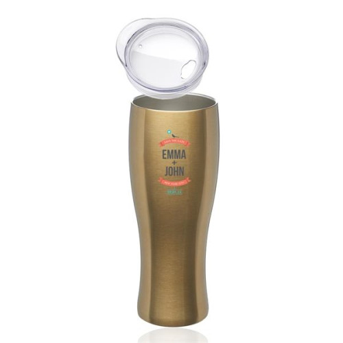 15 oz. Stainless Steel Vacuum Pilsner Mug