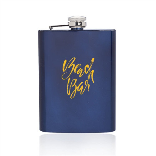 8 oz. Verano Stainless Steel Hip Flasks