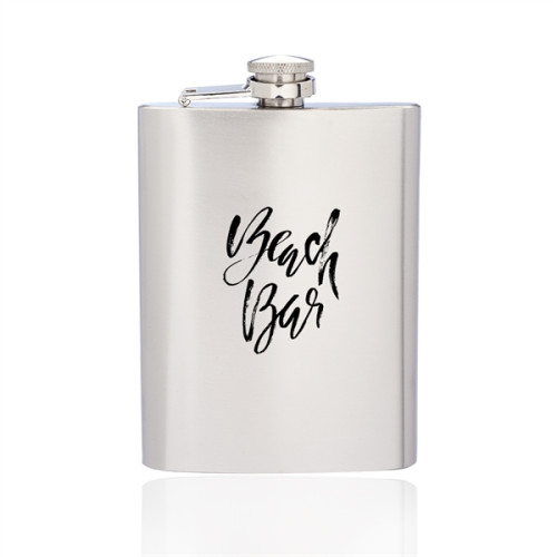 8 oz. Verano Stainless Steel Hip Flasks