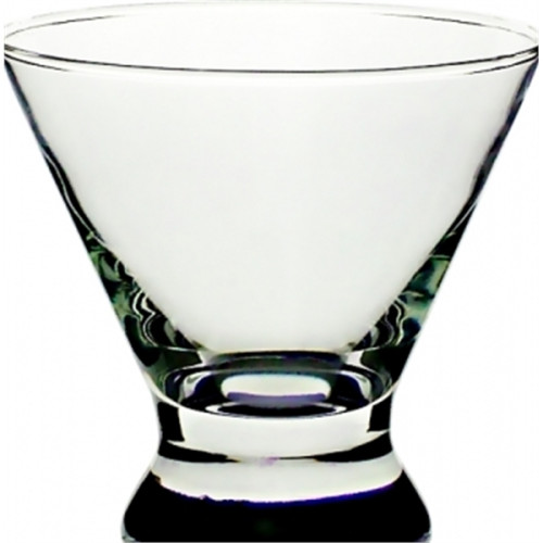8.25 oz.  Cosmopolitan Stemless Martini Glasses