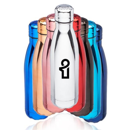 17 oz. Metallic Levain Cola Shaped Bottle