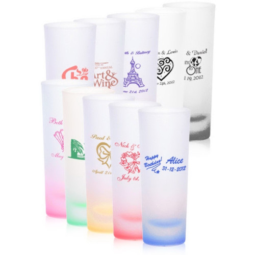2 oz. Frosted Shooter Shot Glasses
