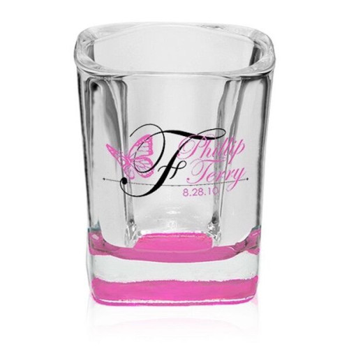 2 oz. Square Shot Glasses