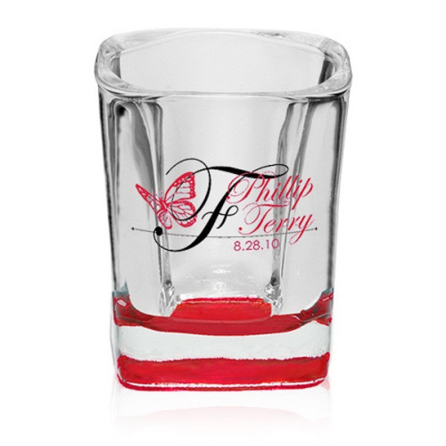 2 oz. Square Shot Glasses