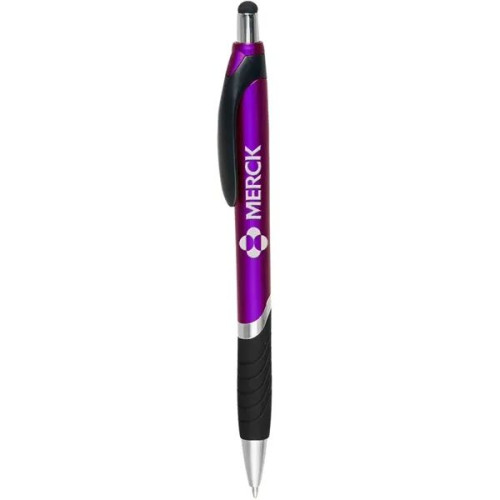 Plastic Pen with Screen Touch Stylus