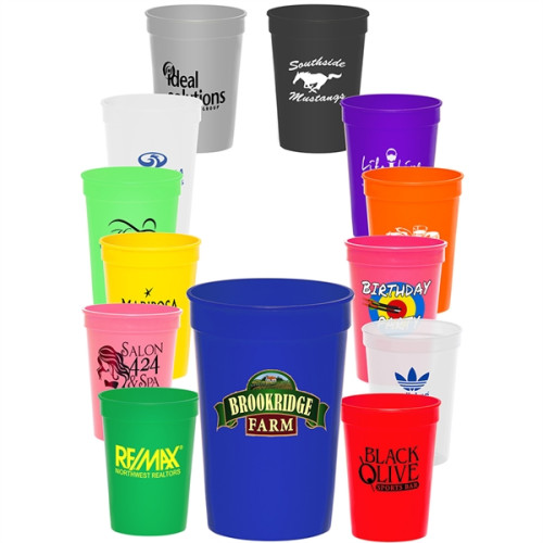12 oz. Plastic Stadium Cup