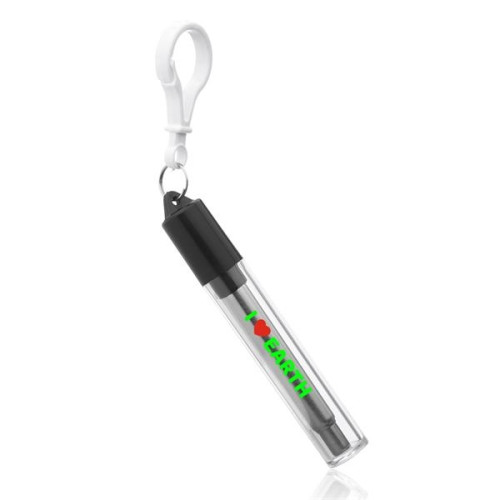 Retractable Straw with Case and Brush