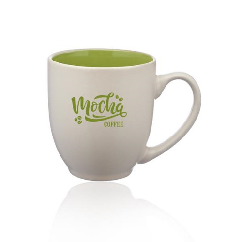 16 oz. Carter Creme Bistro Ceramic Mug