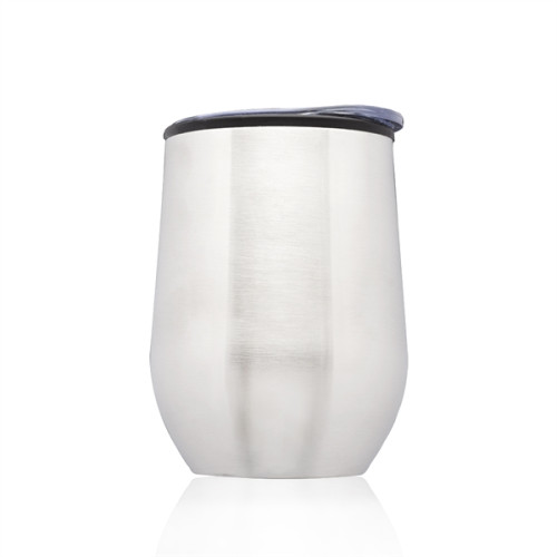 12 oz. Shelby Stemless Wine Glass with lid