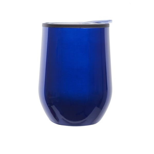 12 oz. Shelby Stemless Wine Glass with lid