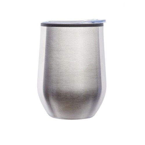 12 oz. Shelby Stemless Wine Glass with lid