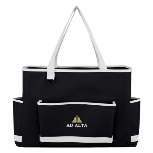 Tri-Pocket Tote Bag