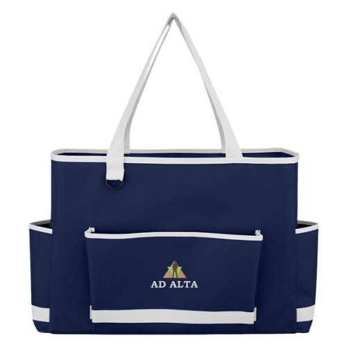 Tri-Pocket Tote Bag