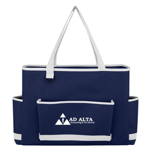 Tri-Pocket Tote Bag