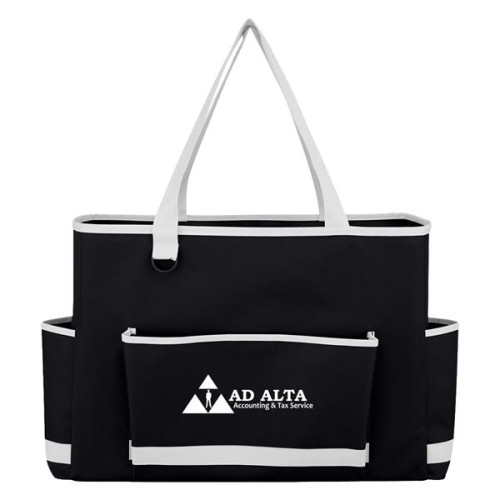 Tri-Pocket Tote Bag