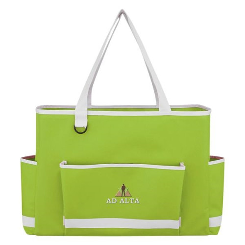Tri-Pocket Tote Bag