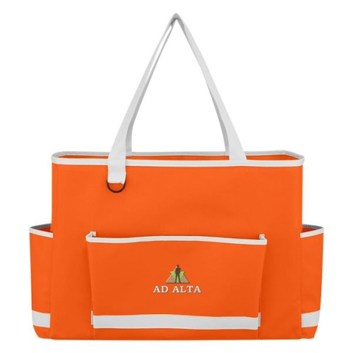 Tri-Pocket Tote Bag
