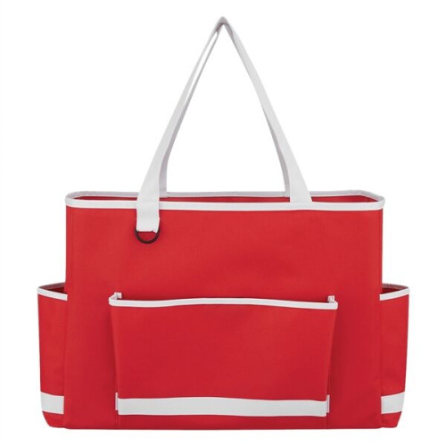 Tri-Pocket Tote Bag