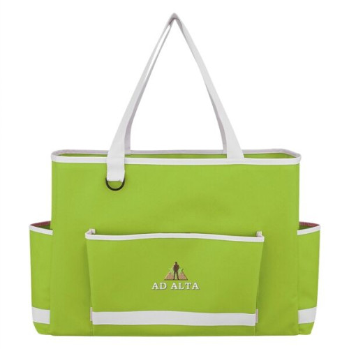 Tri-Pocket Tote Bag
