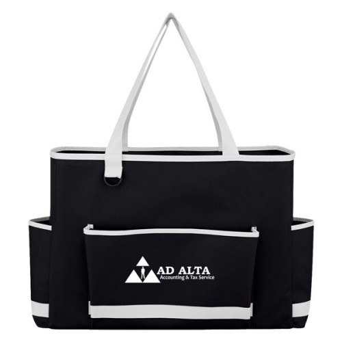 Tri-Pocket Tote Bag