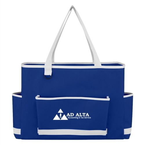 Tri-Pocket Tote Bag