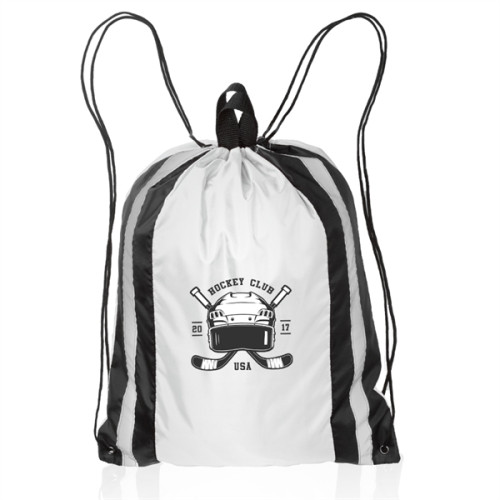 Large Reflector Drawstring Backpacks