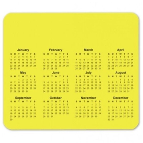 Customized Horizontal Calendar Mouse Pad