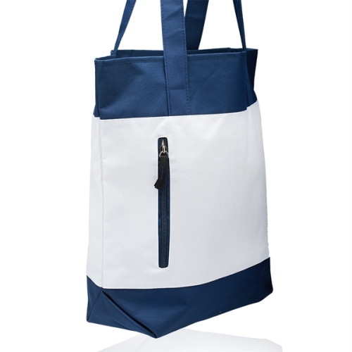 Seaside Tote Bags with Front Zipper
