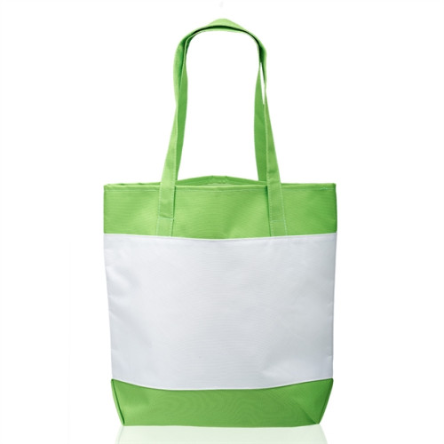 Seaside Tote Bags with Front Zipper