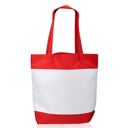 Seaside Tote Bags with Front Zipper