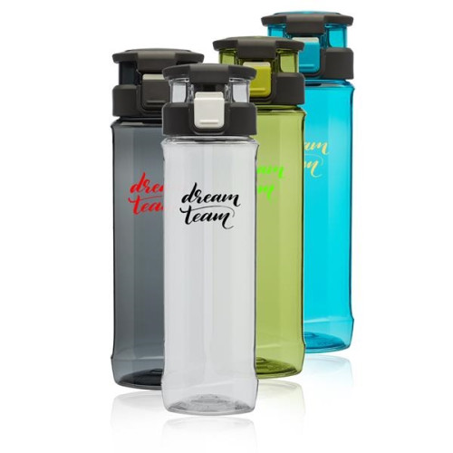 24 oz. Explorer Plastic Water Bottles with Flip Lid and Hand