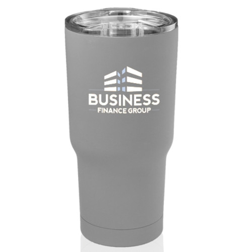 17 oz. Rubberized Stainless Steel Travel Mug