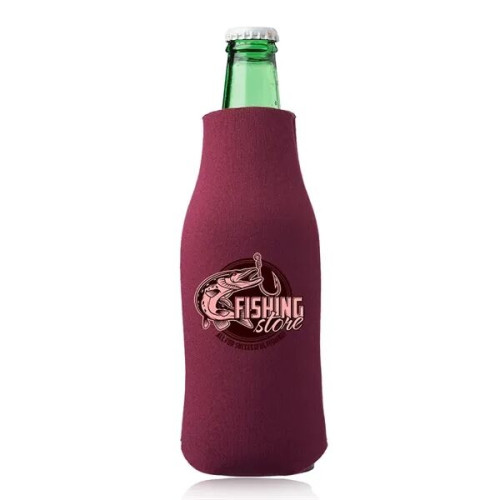 Zipper Beer Bottle Insulator
